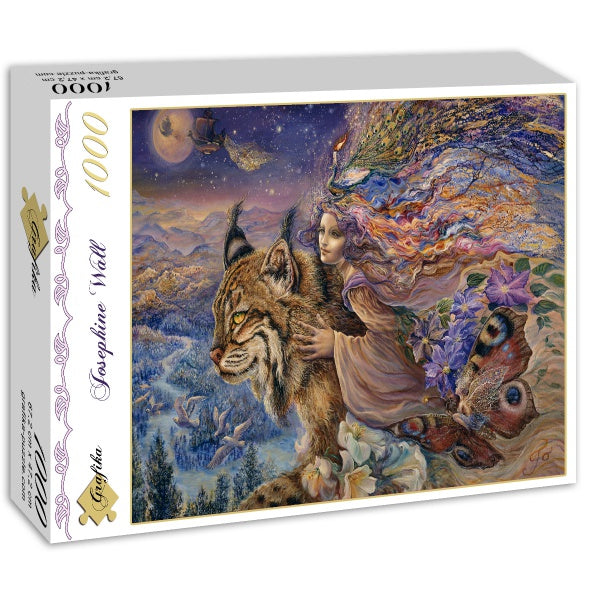 Flight of the Lynx by Josephine Wall, 1000 Piece Puzzle