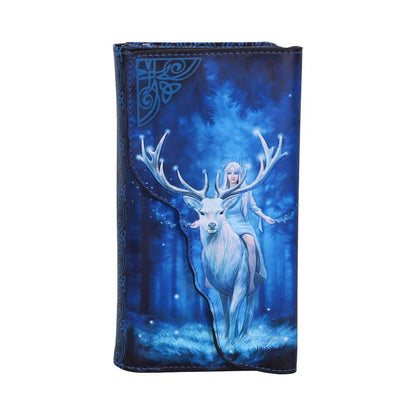 Anne Stokes Fantasy Forest Elven Queen and Stag Embossed