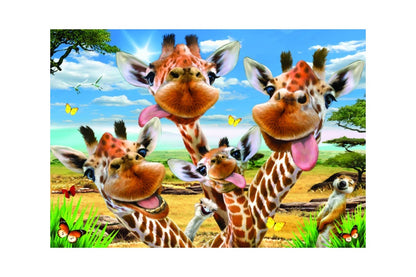 Giraffe Selfie by Howard Robinson, 500 Piece Puzzle