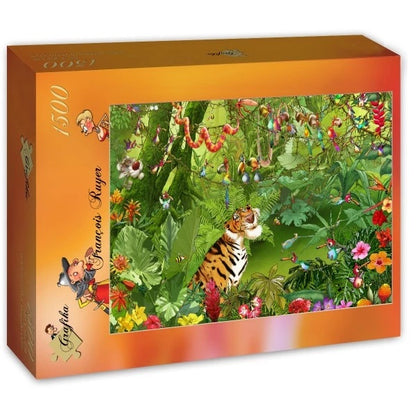 Jungle by Francois Ruyer, 1500 Piece Puzzle