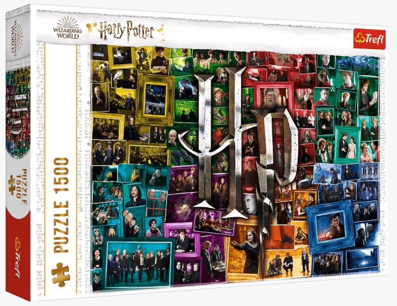 Harry Potter: Through the Movies by WB, 1500 Piece Puzzle