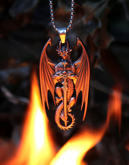 Dragon Warrior by Anne Stokes, Pendant