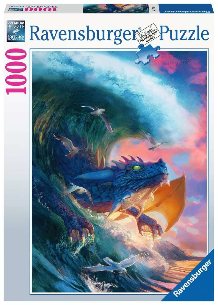 Ravensburger: Dragon Race from MGL Art, 1000 Piece Puzzle
