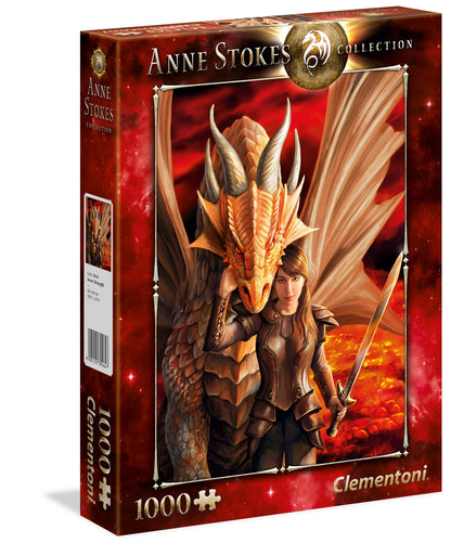 Inner Strength by Anne Stokes, 1000 Piece Puzzle