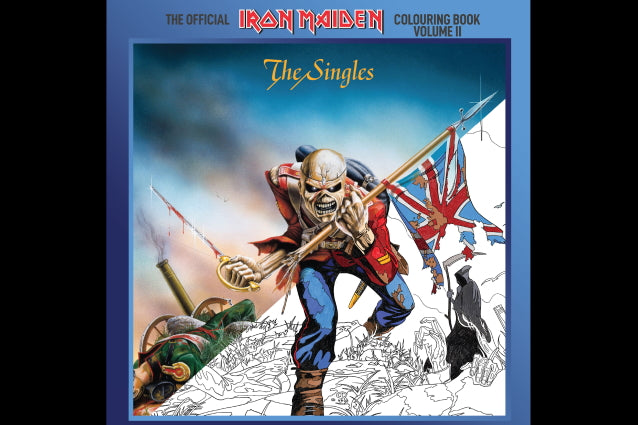 THE OFFICIAL IRON MAIDEN COLOURING BOOK VOLUME II: THE SINGLES