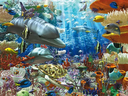 Undersea Life by David Penfound, 3000 Piece Puzzle