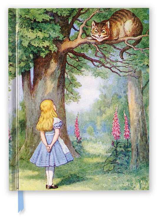 Alice en de Cheshire Cat door John Tenniel, schetsboek