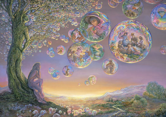 De bubbelboom van Josephine Wall, puzzel van 1500 stukjes