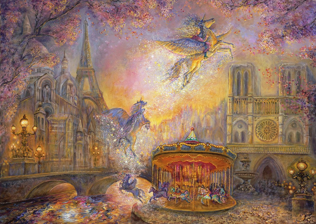 Magical Merry Go Round by Josephine Wall, 2000 Piece Puzzle