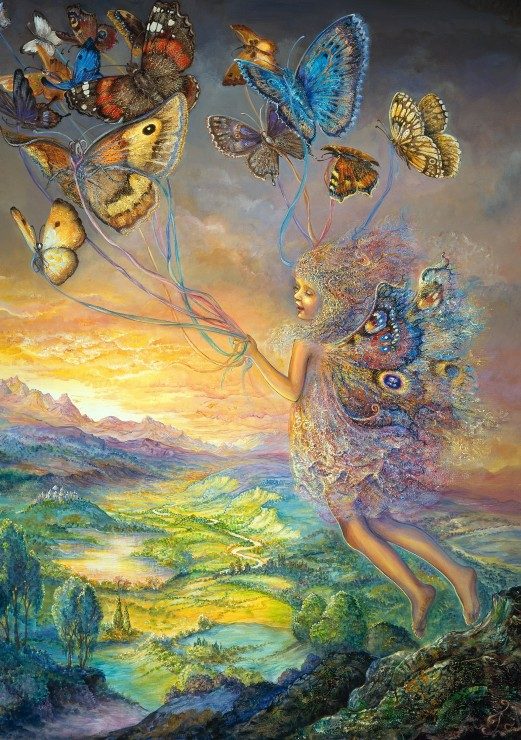 Up and Away af Josephine Wall, 1500 brikker puslespil