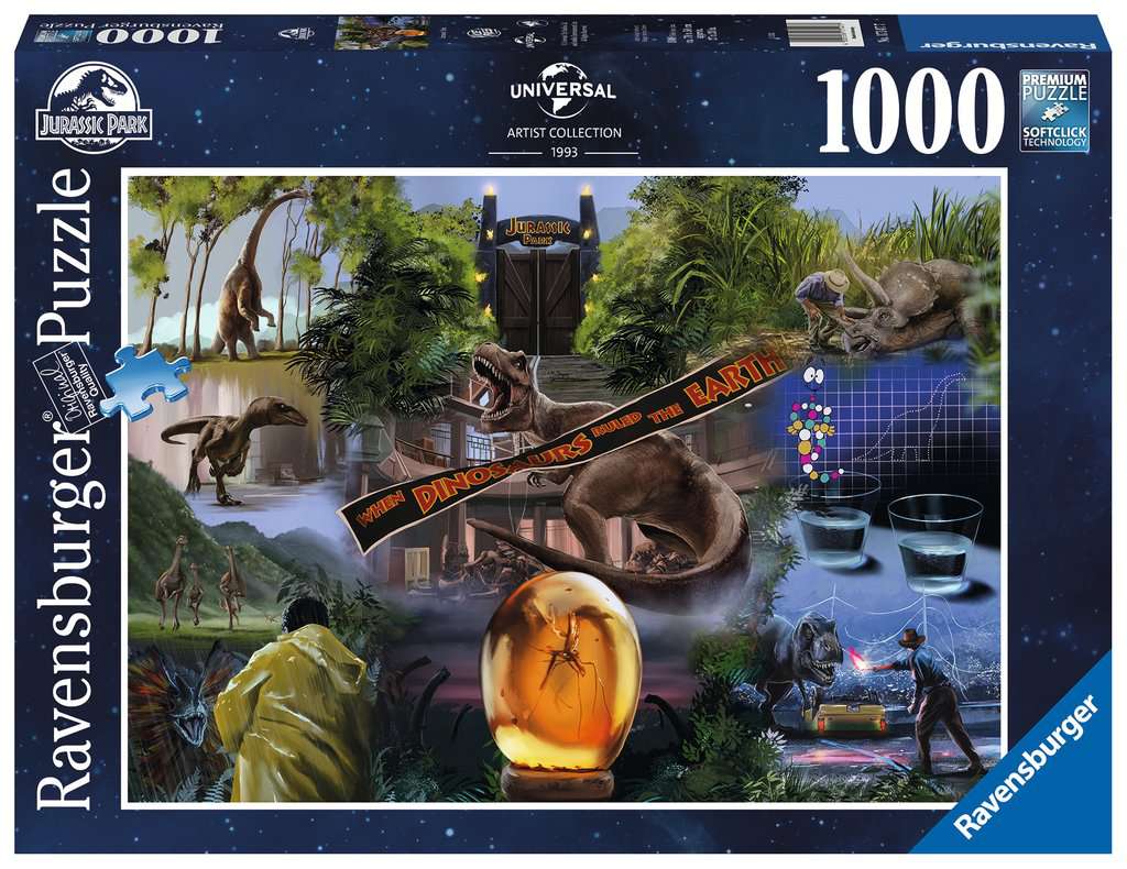 Ravensburger Jurassic Park, 1000 brikker puslespil