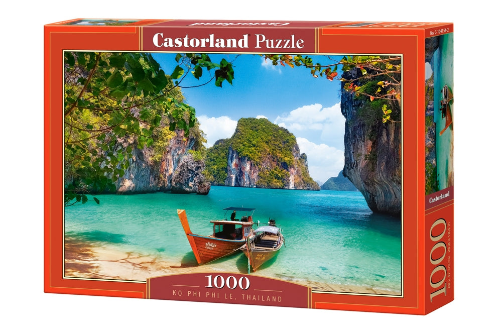 Ko Phi Phi Le, Thailand, by Jarrod Castaing, 1000 Piece Puzzle