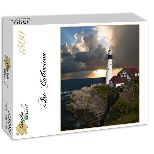 Lighthouse by Grafika, 1500 Piece Puzzle