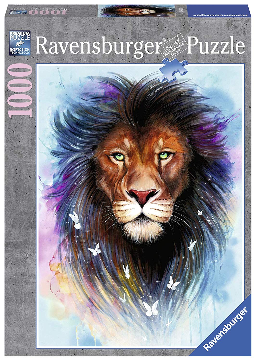 Majestic Lion by Pixie Cold, 1000 Piece Puzzle