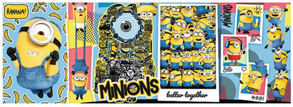 Minions by Universal, 1000 Piece Panorama Puzzle