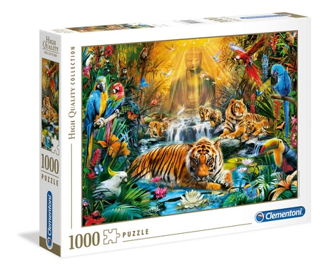 Mystic Tigers af Jan Patrik Krasny, 1000 brikkers puslespil