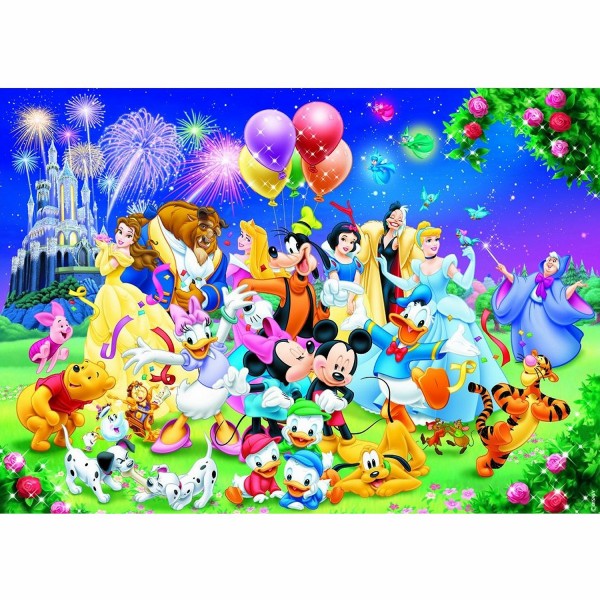 De Disney-familie van Disney, puzzel van 1000 stukjes
