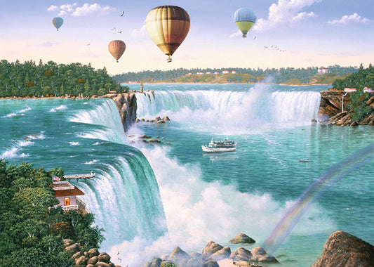 Niagara Falls af Eduardo Camoes, 1000 brikker puslespil