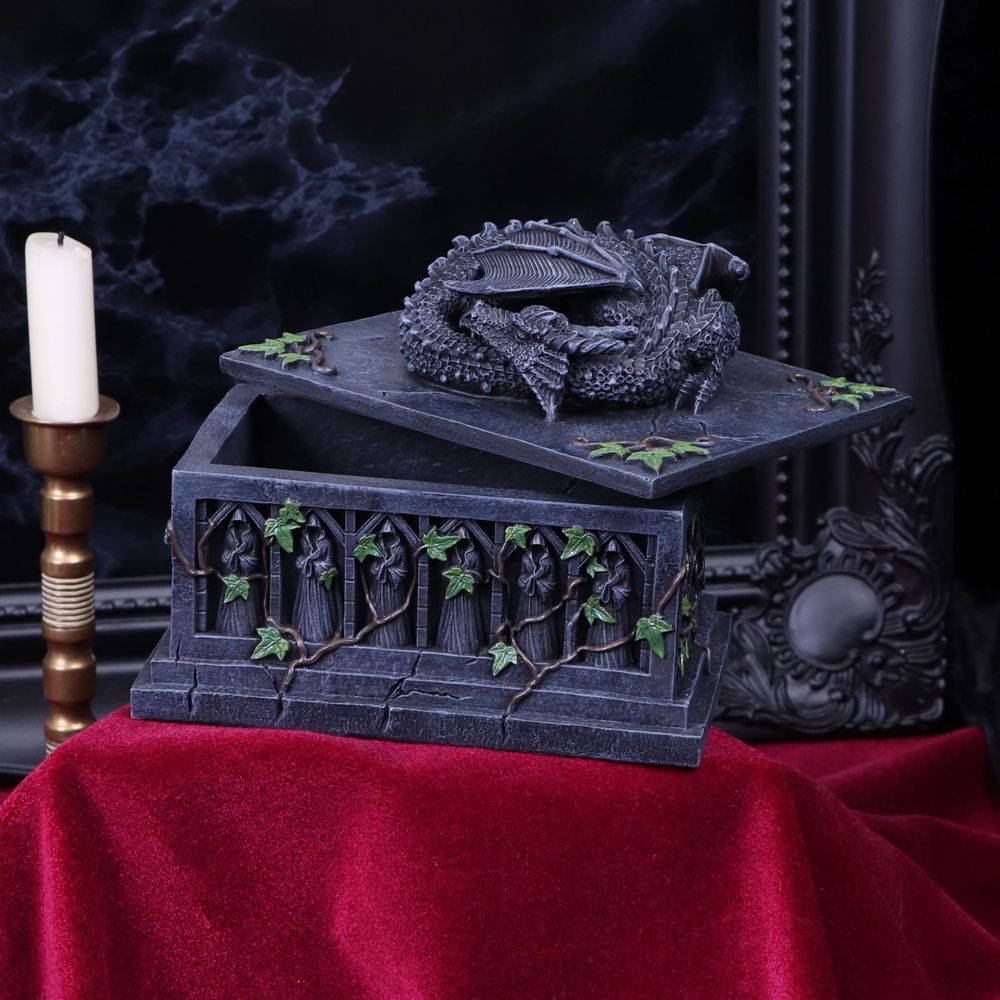 Dragon Ivy Tarot Card Holder Box