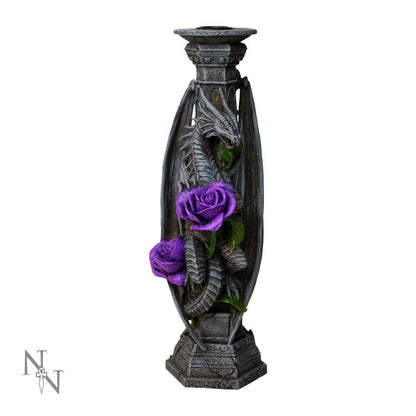 Anne Stokes Dragon Beauty Candle Stick Candle Holder