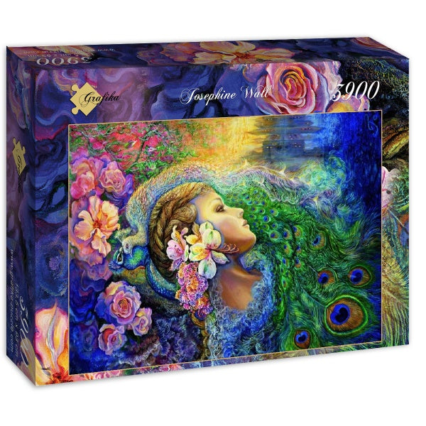 Peacock Daze by Josephine Wall, 3900 Piece Puzzle