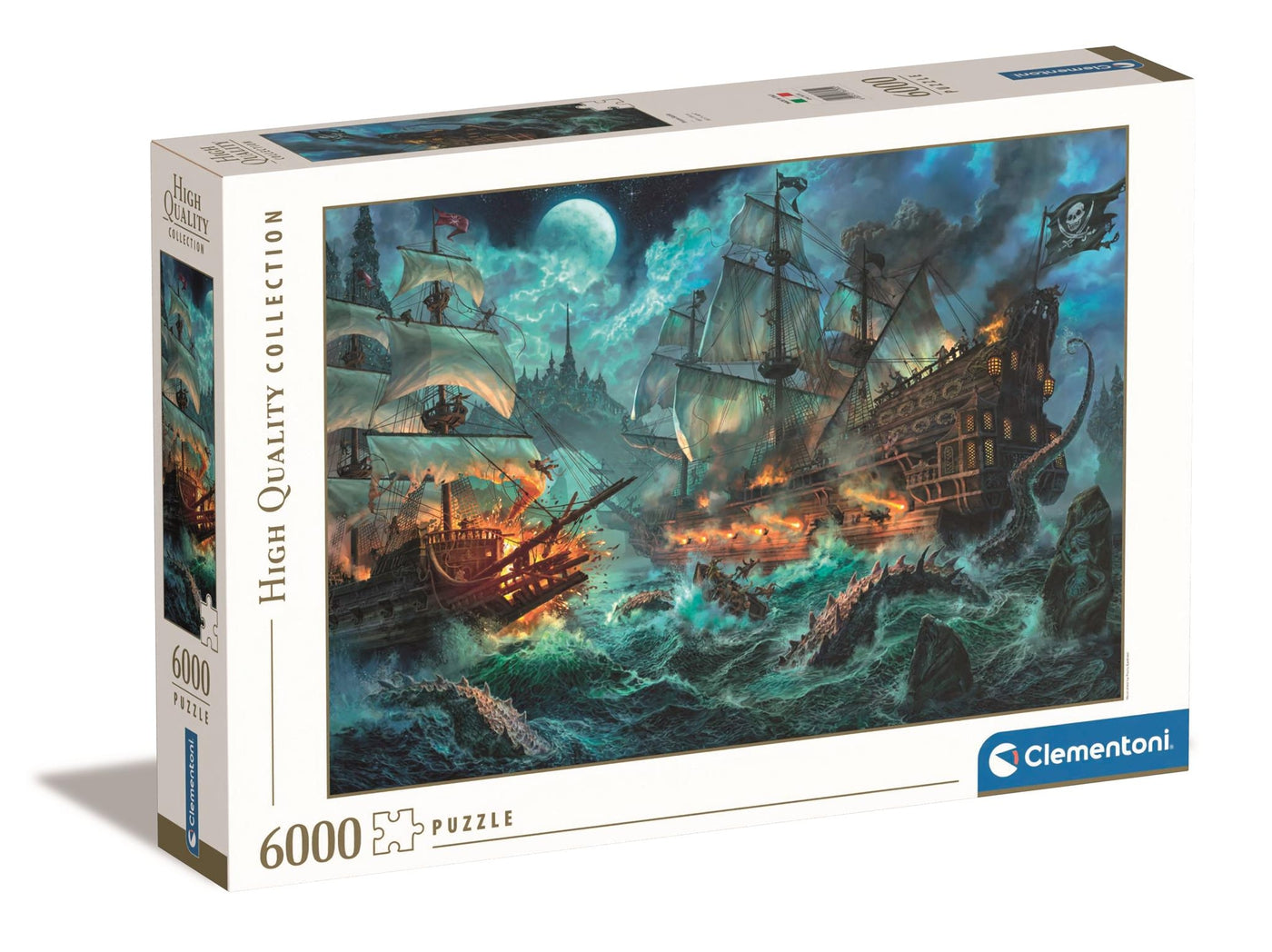 Pirates Battle by Paolo Barbieri, 6000 Piece Puzzle