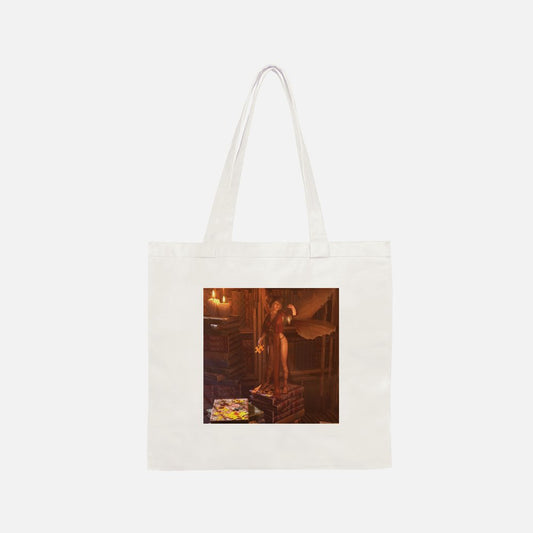 Fairy Puzzled, Thick Cotton Tote  Bag