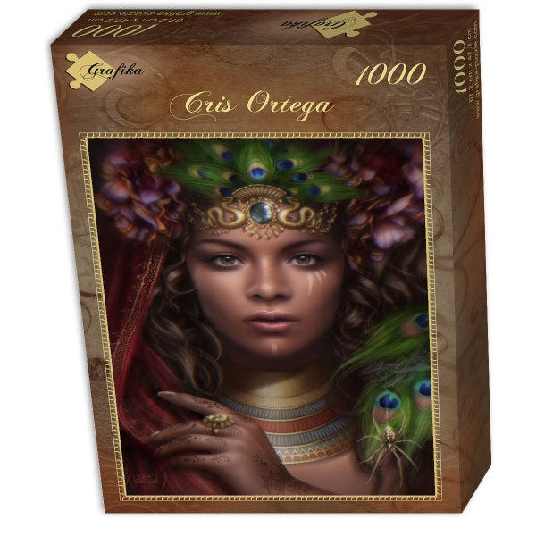 Koningin van het zonnerijk door Cris Ortega, puzzel van 1000 stukjes