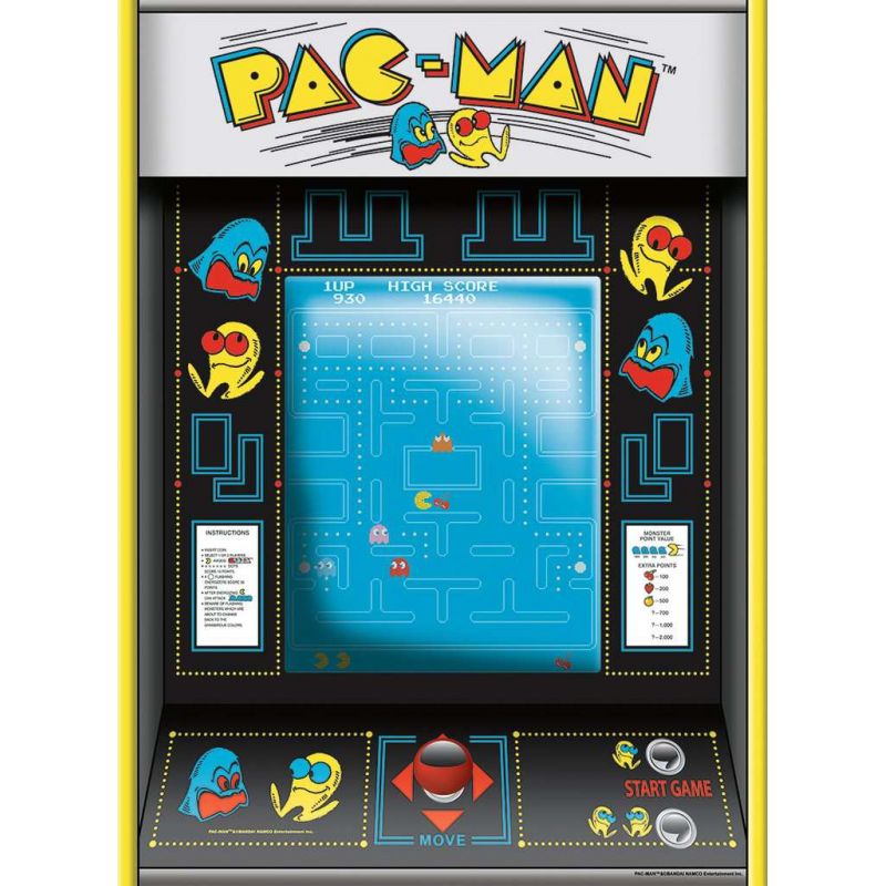 Ravensburger Pac Man Arcade Game, 500 brikker puslespil