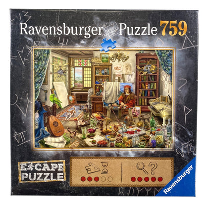 Exit Puzzle - Artist's Studio by Ute Thoniben, 759 Piece Puzzle