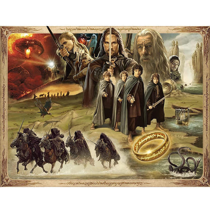 The Lord of the Rings - The Fellowship of the Rings, 2000 Piece Puzzle