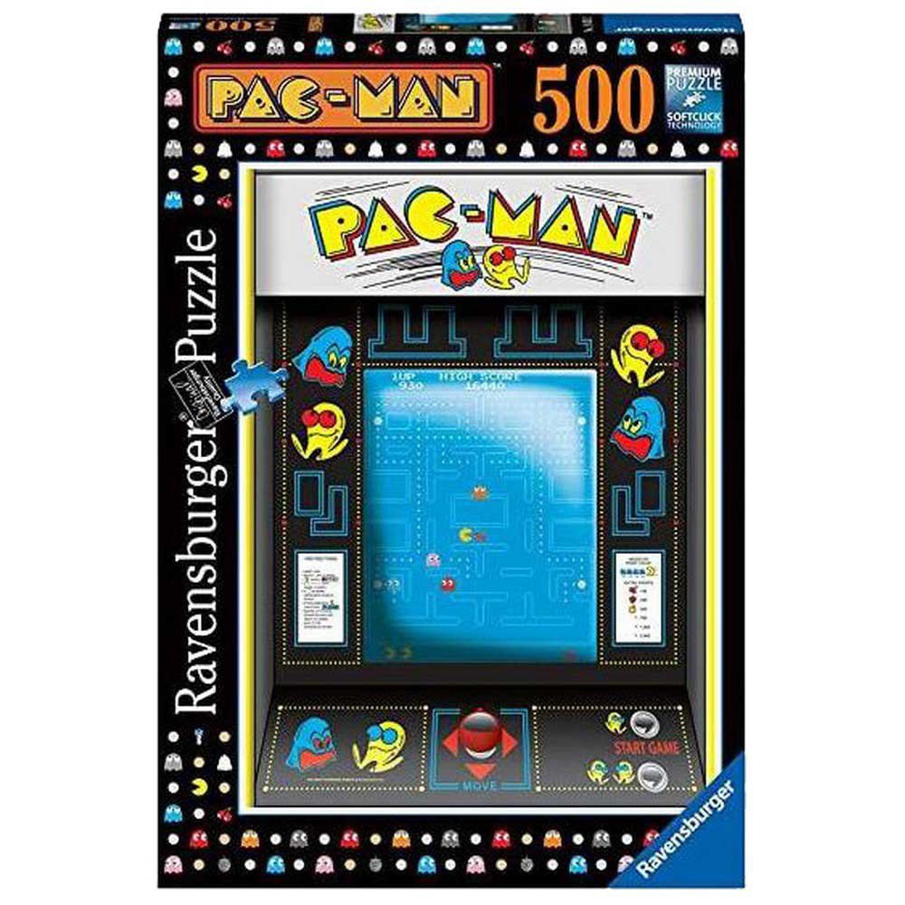 Ravensburger Pac Man Arcadespel, puzzel van 500 stukjes