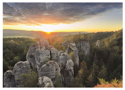 Hruboskalske Rock Town Bohemian Paradise by Petr Sadek, 1000 Piece Puzzle