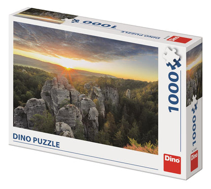 Hruboskalske Rock Town Bohemian Paradise by Petr Sadek, 1000 Piece Puzzle