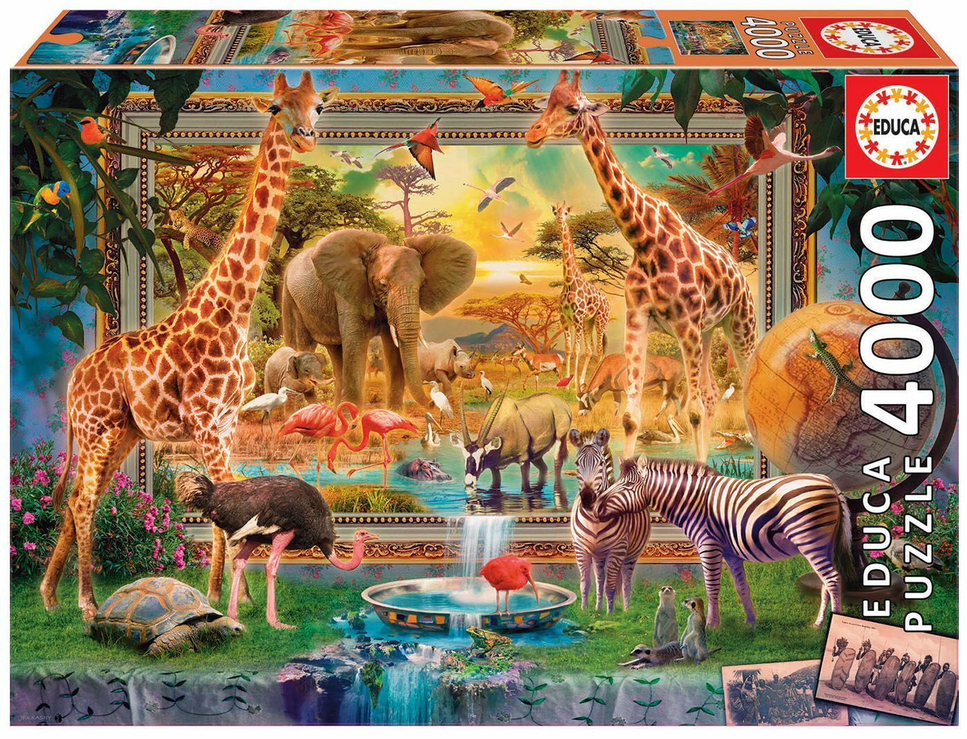Savana Coming to Life by Jan Patrik Krasny, 4000 Piece Puzzle