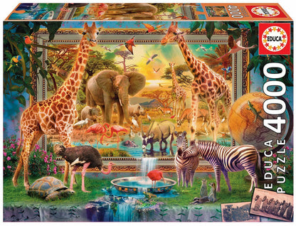 Savana Coming to Life by Jan Patrik Krasny, 4000 Piece Puzzle