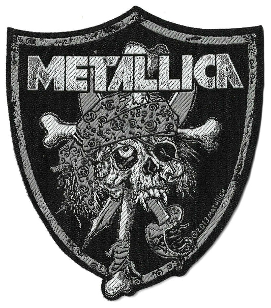 Metallica - Raiders-schedel, patch