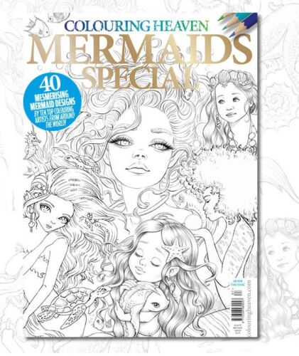 Coloring Heaven Mermaids Special Issue 87