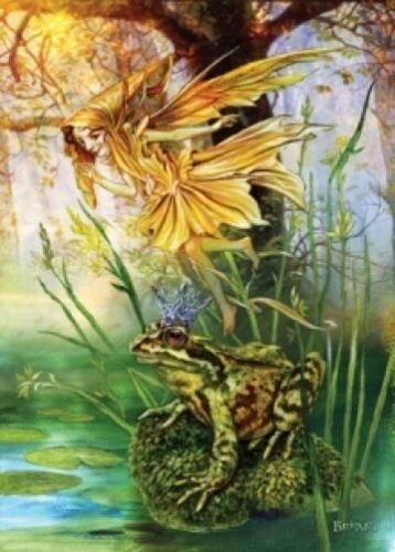 Prince of Ponds by Briar, Mounted Print
