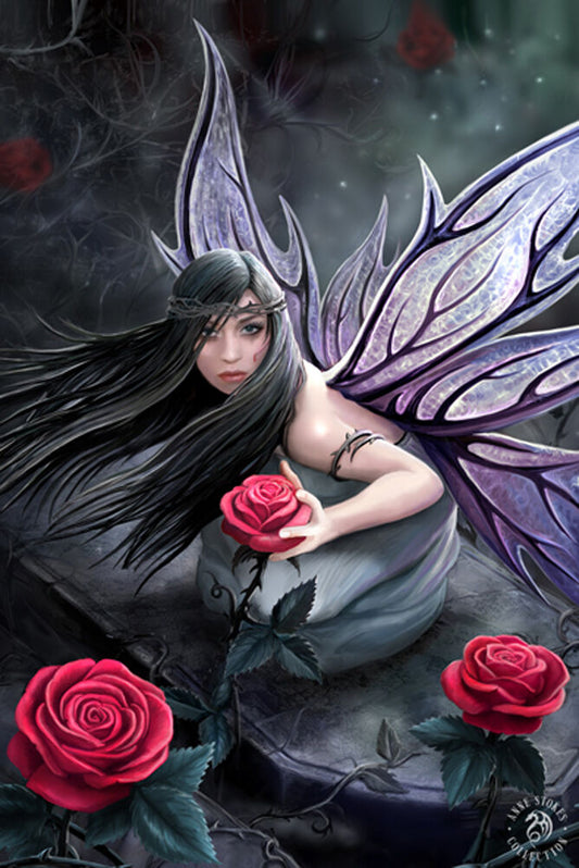 Rose Fairy af Anne Stokes, 1000 Piece Limited Edition-puslespil