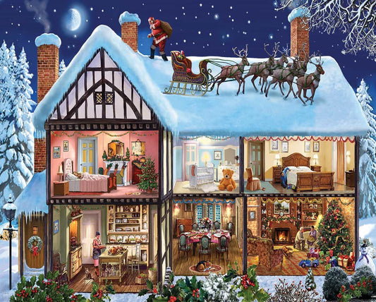 Seasons House by Steve Crisp, 1000 Piece Puzzle