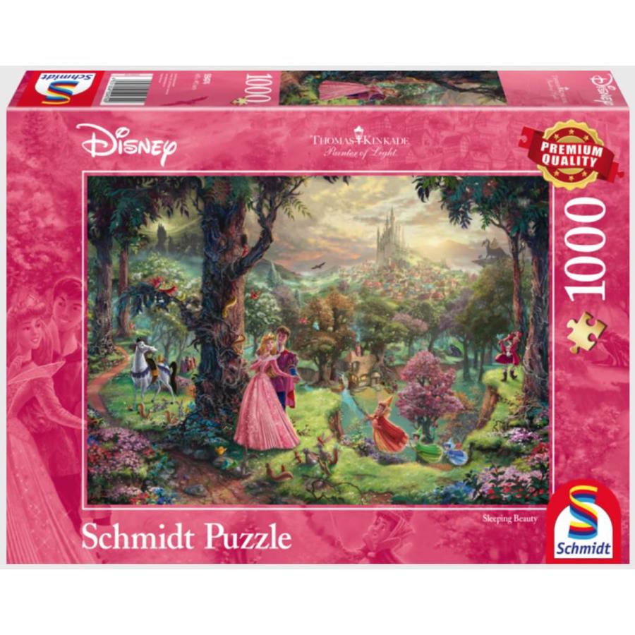 Sleeping Beauty by Thomas Kinkade, 1000 Piece Puzzle