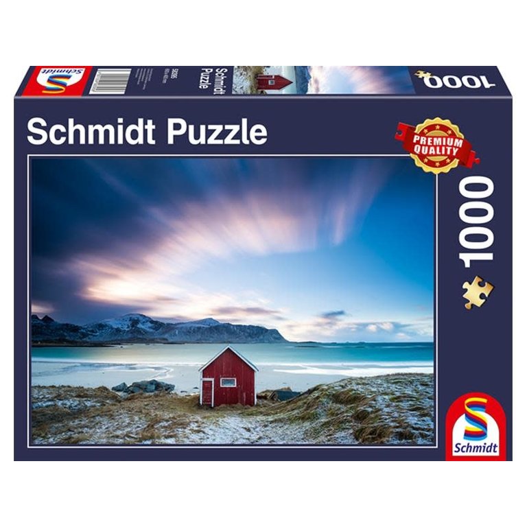 Hut at the Atlantic Coast by Schmidt, 1000 Piece Puzzle