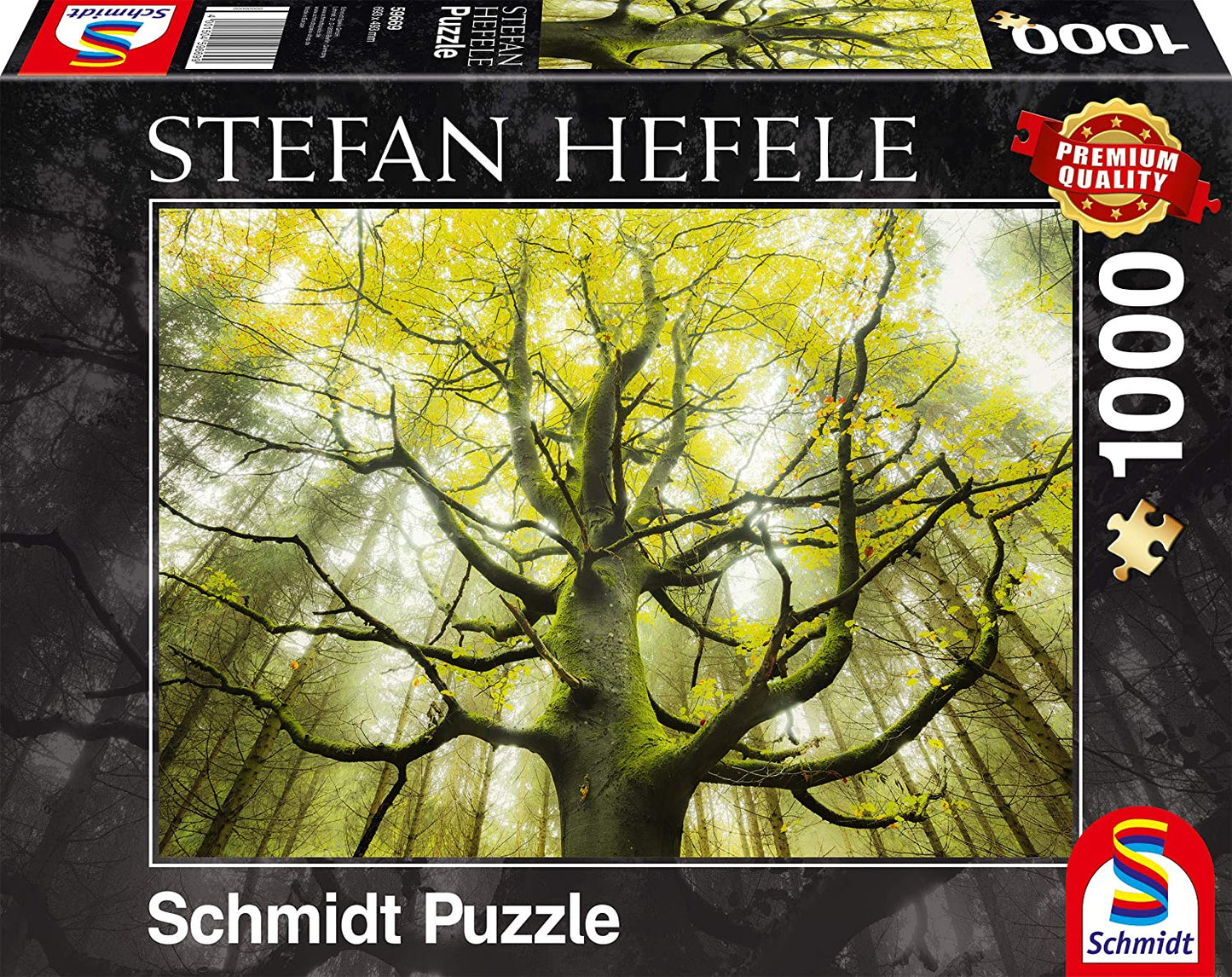 Droomboom van Stefaan Hefele, puzzel van 1000 stukjes