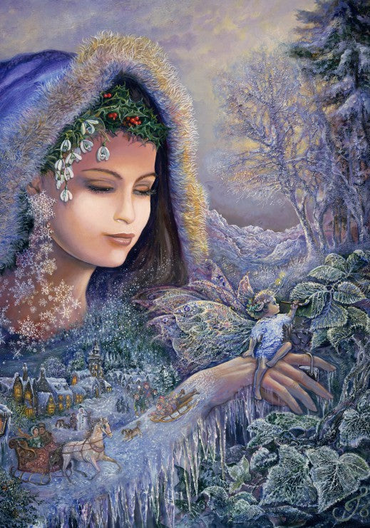 Spirit of Winter by Josephine Wall, 1000 Piece Puzzle
