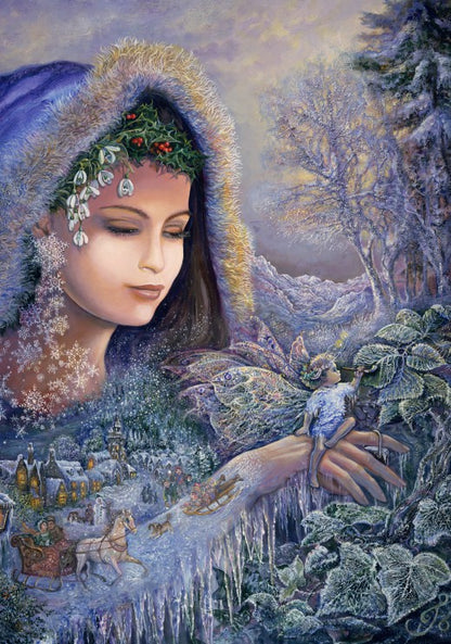 Spirit of Winter by Josephine Wall, 1000 Piece Puzzle