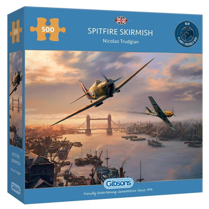 Spitfire Skirmish by Nicolas Trudgian, 500 Piece Puzzle