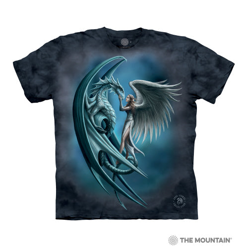 Angel & Dragon by Anne Stokes, T-Shirt