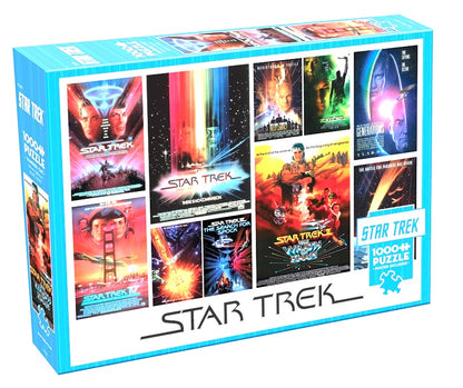 Star Trek Films by Cobble Hill, 1000 Piece Puzzle