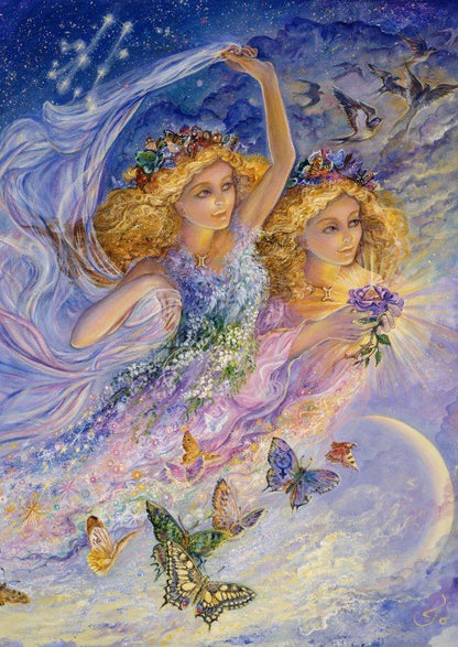 Zodiac Sign Gemini by Josephine Wall, 1000 Piece Puzzle